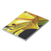 Gele gouden Splendor lily original art Notitieblok (Gedraaid)