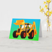 Gele Graver Kaart (Gele Bloem)