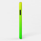 Gele groene gradiënt Case-Mate iPhone case (Achterkant/rechts)