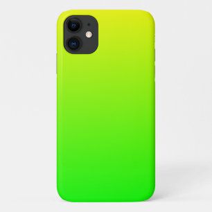 Gele groene gradiënt iPhone 11 hoesje