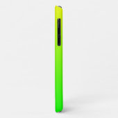 Gele groene gradiënt Case-Mate iPhone case (Achterkant/links)