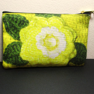 Gele groene ventilator laat de Artisan Crochet Pri Etui