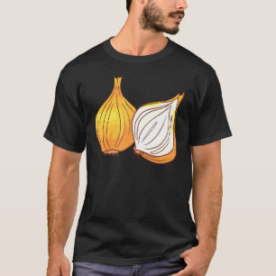 Gele groenten van schapen Voedsel Vegan Vegetarian T-shirt