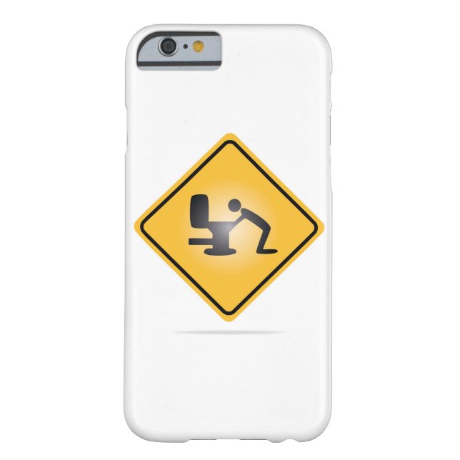 Gele hanger-waarschuwingslampenkast Case-Mate iPhone case (Achterkant)