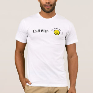 Gele Happy Ham Klein Logo T-shirt + Roepnaam