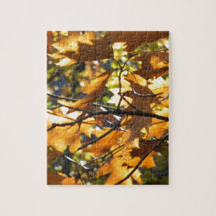 Gele Herfst Legpuzzel