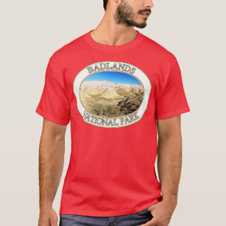 Gele heuvels in Badlands National Park in Zuid-D T-shirt
