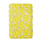 Gele Hibiscus Bathroom Mat (Voorkant Verticaal)