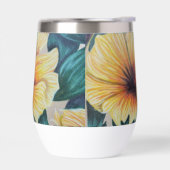 gele hibiscus warmtecup (Links)