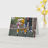 Gele hond kaart (Gele Bloem)