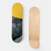 gele hond skateboard (Voorkant)