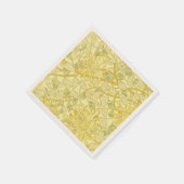 Gele Honeysuckle Servet (Hoek)