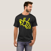 Gele honingbijen t-shirt (Voorkant volledig)