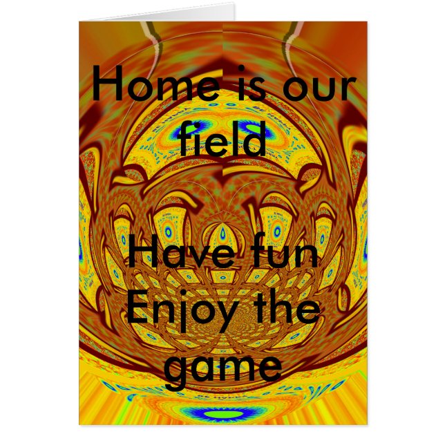 Gele honkbalhandschoen: een retro-look (Voorkant)