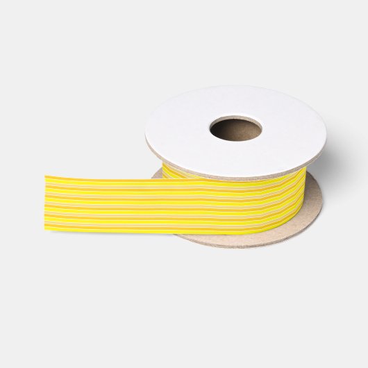 Gele horizontale strepen lint (Spoel)