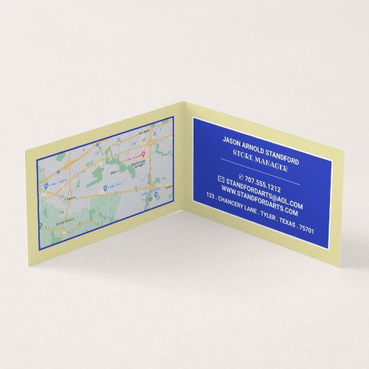 Gele huis van Van Gogh, kunstwinkel Visitekaartjes (Binnen)