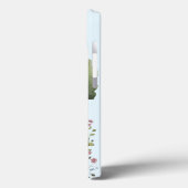 Gele huisje rood dak raam dozen bomen Case-Mate iPhone case (Achterkant / Links)