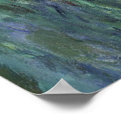 Gele Iangen van Claude Monet,  Kunst Poster (Hoek)