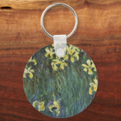 Gele Iangen van Claude Monet,  Kunst Sleutelhanger (Voorkant)