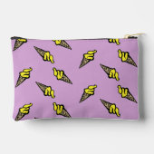 Gele ijs op paars etui (Achterkant)
