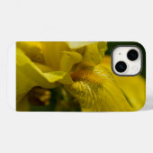 Gele Iris Beard iPhone Case (Achterkant (horizontaal))