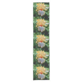 Gele Iris Botanische 35,5 x 183 cm Tafelloper (Voorkant)