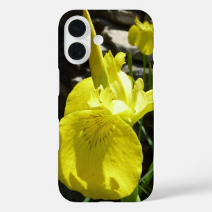 Gele Irissen Helder Lentebloemstuk iPhone 16 Hoesje