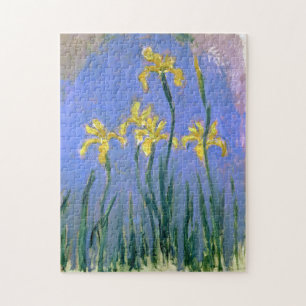 Gele Iros Claude Monet Fine Art Legpuzzel