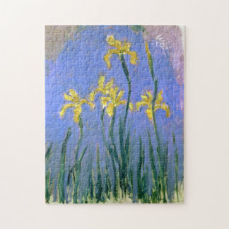 Gele Iros Claude Monet Fine Art Legpuzzel