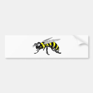Gele jas bumpersticker