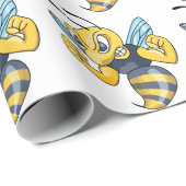 Gele jas cadeaupapier (Rol Hoek)