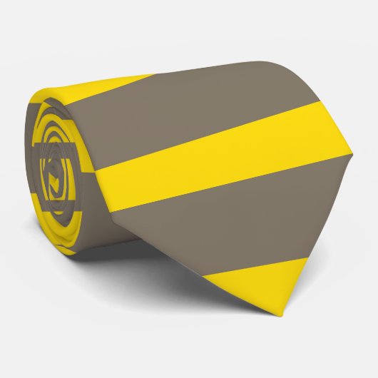 Gele jas stropdas (Opgerold)