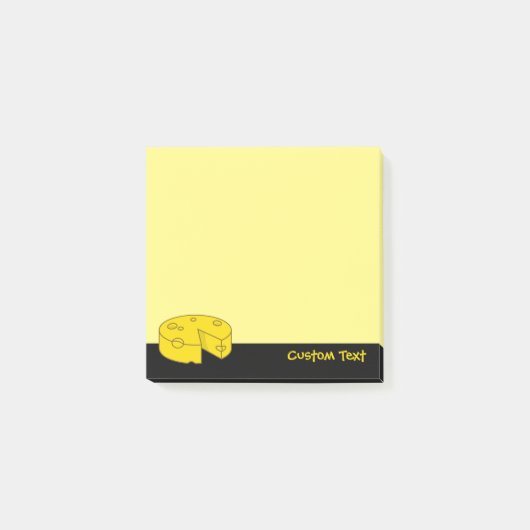 Gele kaas post-it® notes (Voorkant)