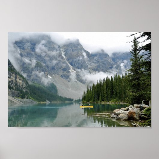 Gele kano poster (Voorkant)