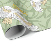 Gele katkatoeno cadeaupapier (Rol Hoek)