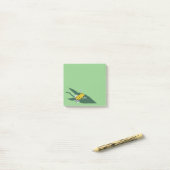 Gele kikker Groen Lood Post-it® Notes (Op bureau)