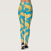 Gele kikker leggings (Achterkant)