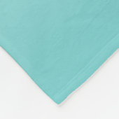 Gele Kikker op Lotus Leaf Fleece Deken (Hoek)