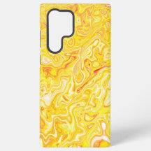 Gele Kleurrijke Abstracte Marmer Textuur Vloeistof