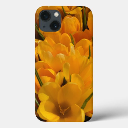 Gele krokussen - Happy Floral Heralds of Spring Case-Mate iPhone Case (Achterkant)