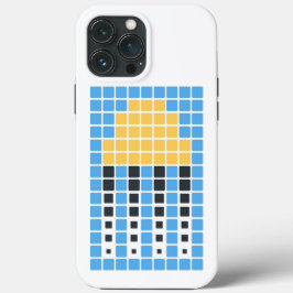 Gele kwallen (Emoji Art) iPhone 13 Pro Max Hoesje