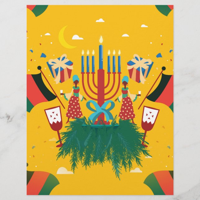 gele Kwanzaa (Voorkant)