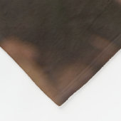 Gele lab Fleece Blanket (Hoek)