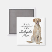 Gele Lab Moeder Magneet (Voorkant / Achterkant)