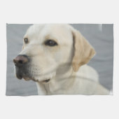 Gele lab Towel Theedoek (Horizontaal)