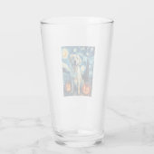Gele Labrador (1) Glas (Achterkant)