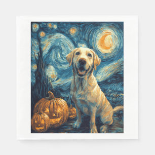 Gele Labrador (2) Servet