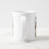 Gele labrador, Formele hond en Pet Extra Grote Beker (Achterkant)