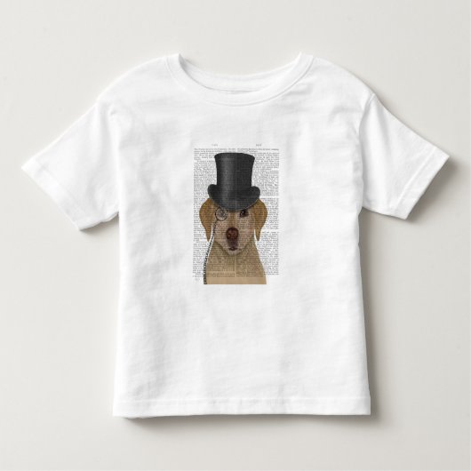 Gele labrador, Formele hond en Pet Kinder Shirts (Voorkant)