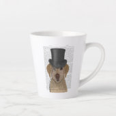 Gele labrador, Formele hond en Pet Latte Mok (Rechts)